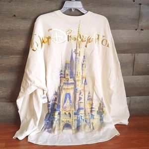 XXL NWT Cinderella Castle 50th Anniversary Spirt Jersey